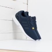 Adidas originals mens zx flux clearance trainers dark blue/dark blue/chalk white