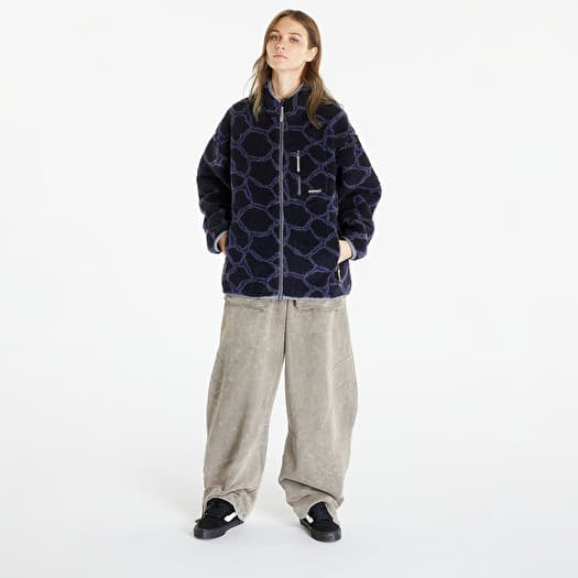 Sherpa jacket navy discount