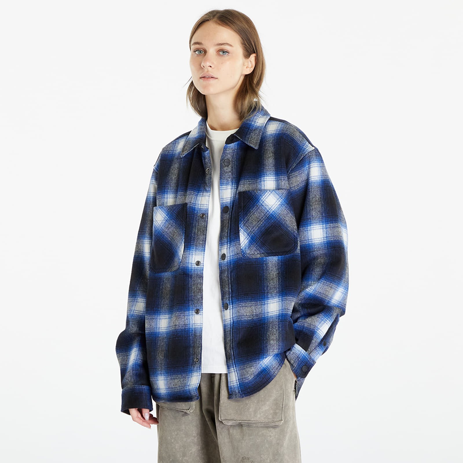 Hemden Carhartt WIP Moreau Shirt Jacket UNISEX Moreau Check/ Liberty