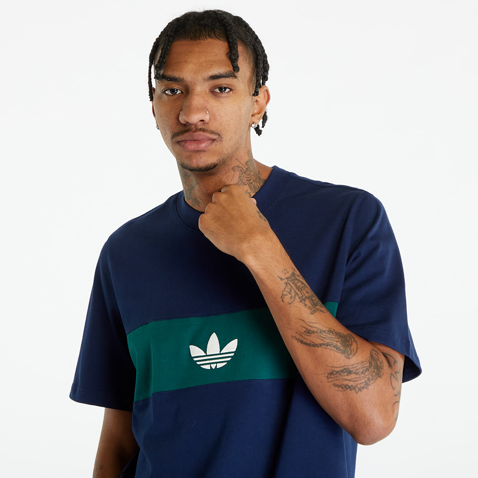 Koszulki adidas Ny Tee Night Indigo