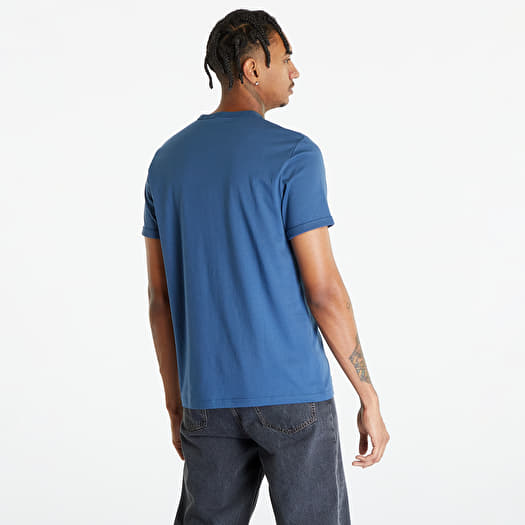 Fred perry navy short sleeve shirt top