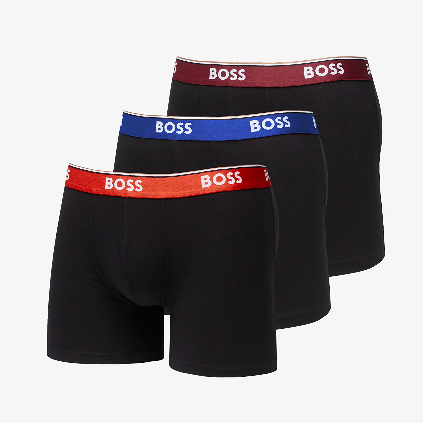 Boxerky Hugo Boss Power Boxer Briefs 3-Pack Black