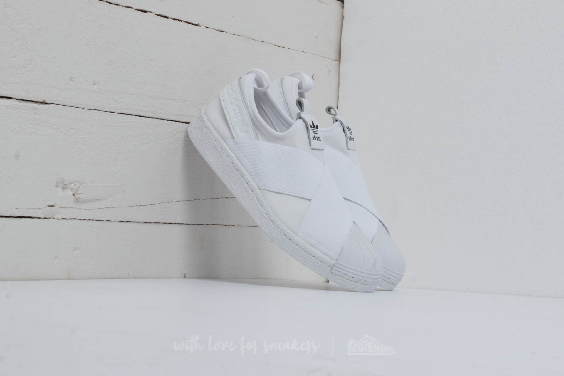 Damesschoenen adidas Superstar Slip On W Ftw White Footshop