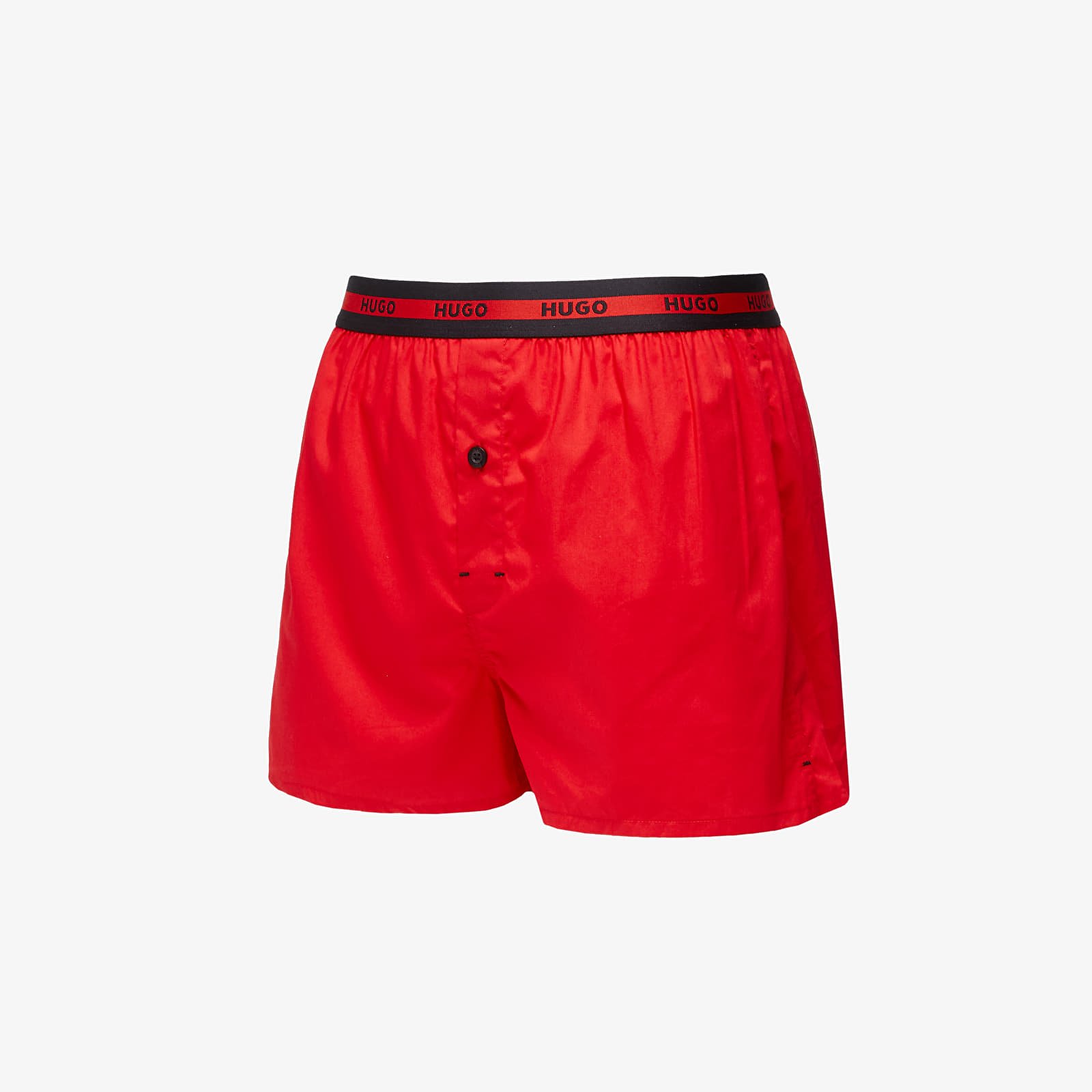 Trükid Hugo Boss Logo-Waistband Boxer Shorts 2-Pack Black/ Red