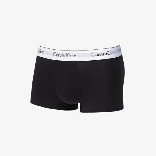 Mens Calvin Klein black Modern Cotton Boxer Shorts (Pack of 2)