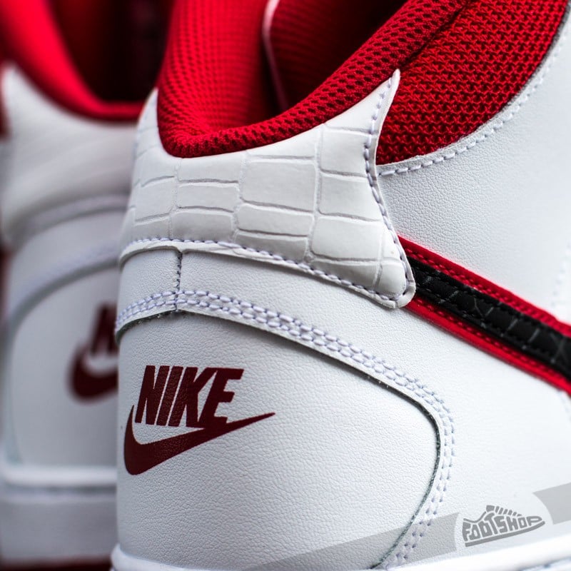 Men s shoes Nike Son Of Force MID White Black Gym Red Footshop