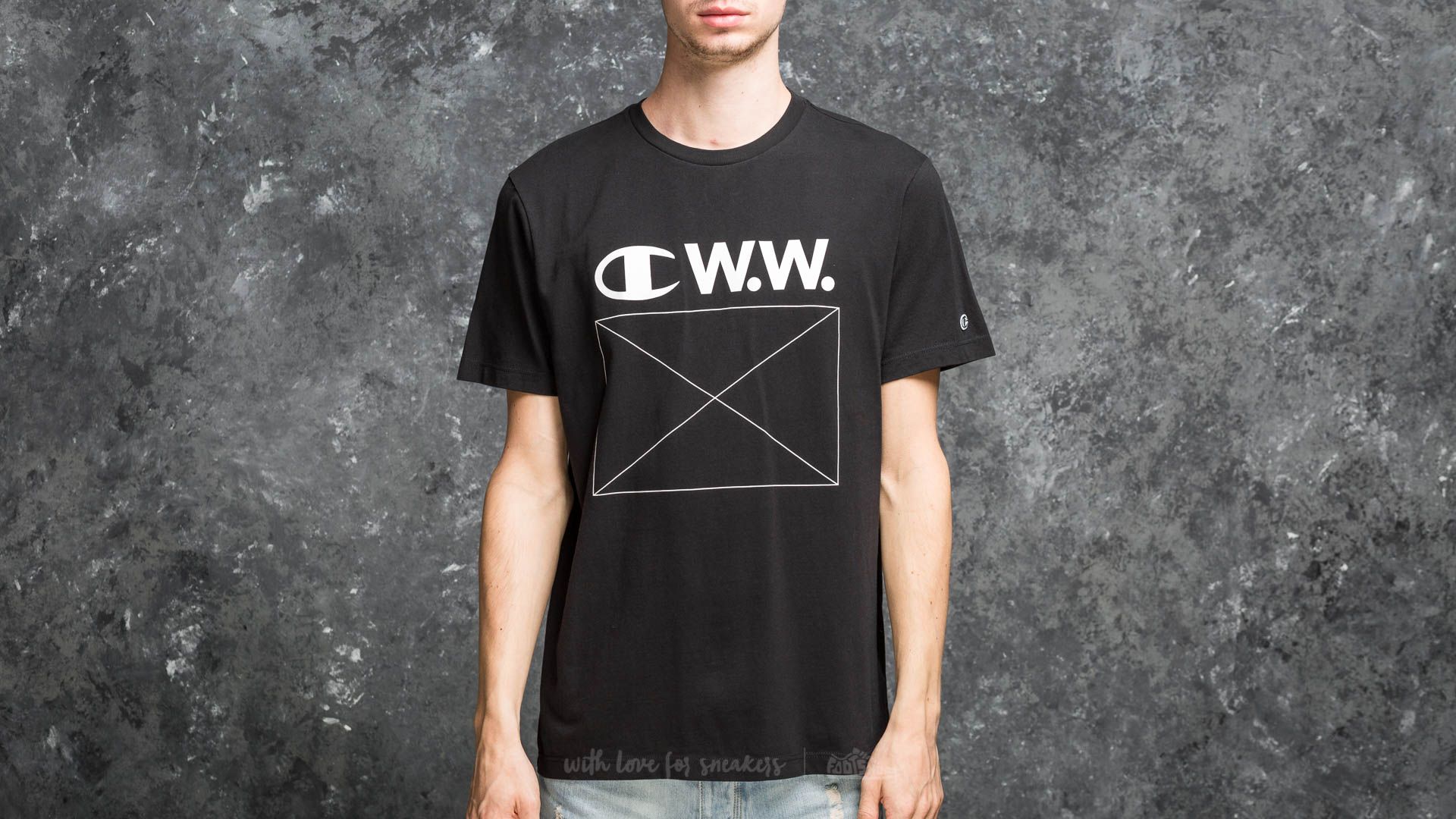 Champion x wood wood t shirt clearance