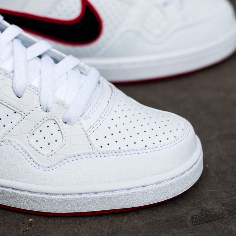 Manner Nike Son Of Force MID White Black Gym Red Footshop