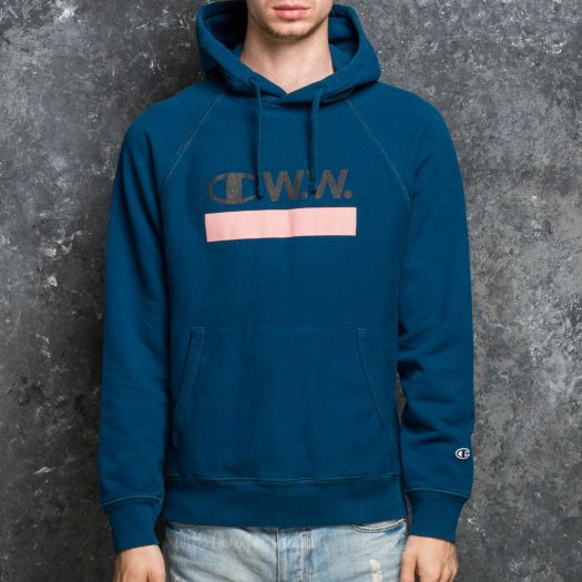 Hoodies and sweatshirts Champion x WOOD WOOD Hooded Sweatshirt Navy Footshop