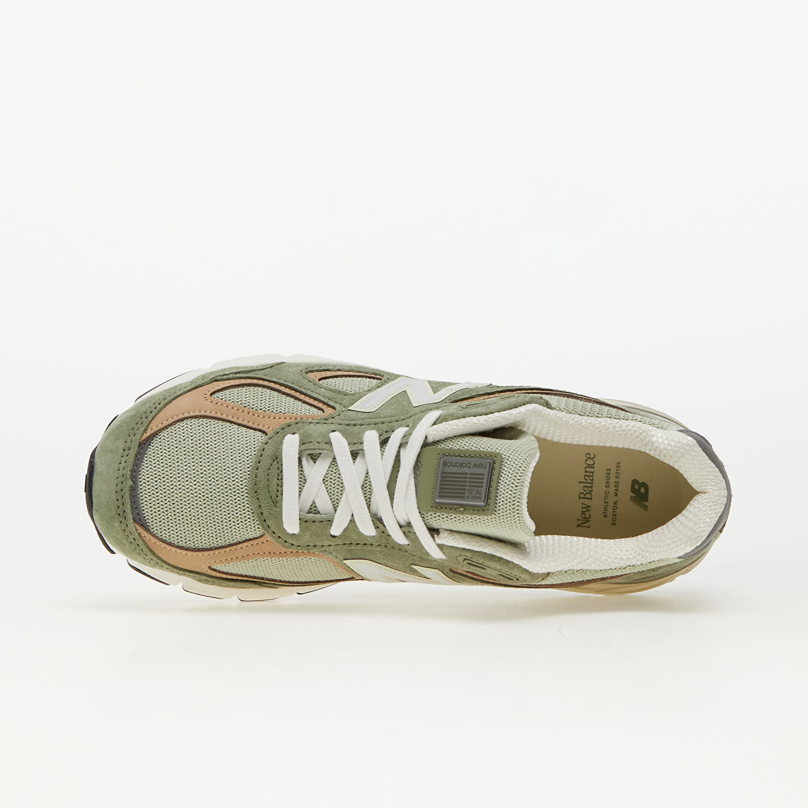 New balance 990 hombre top olive