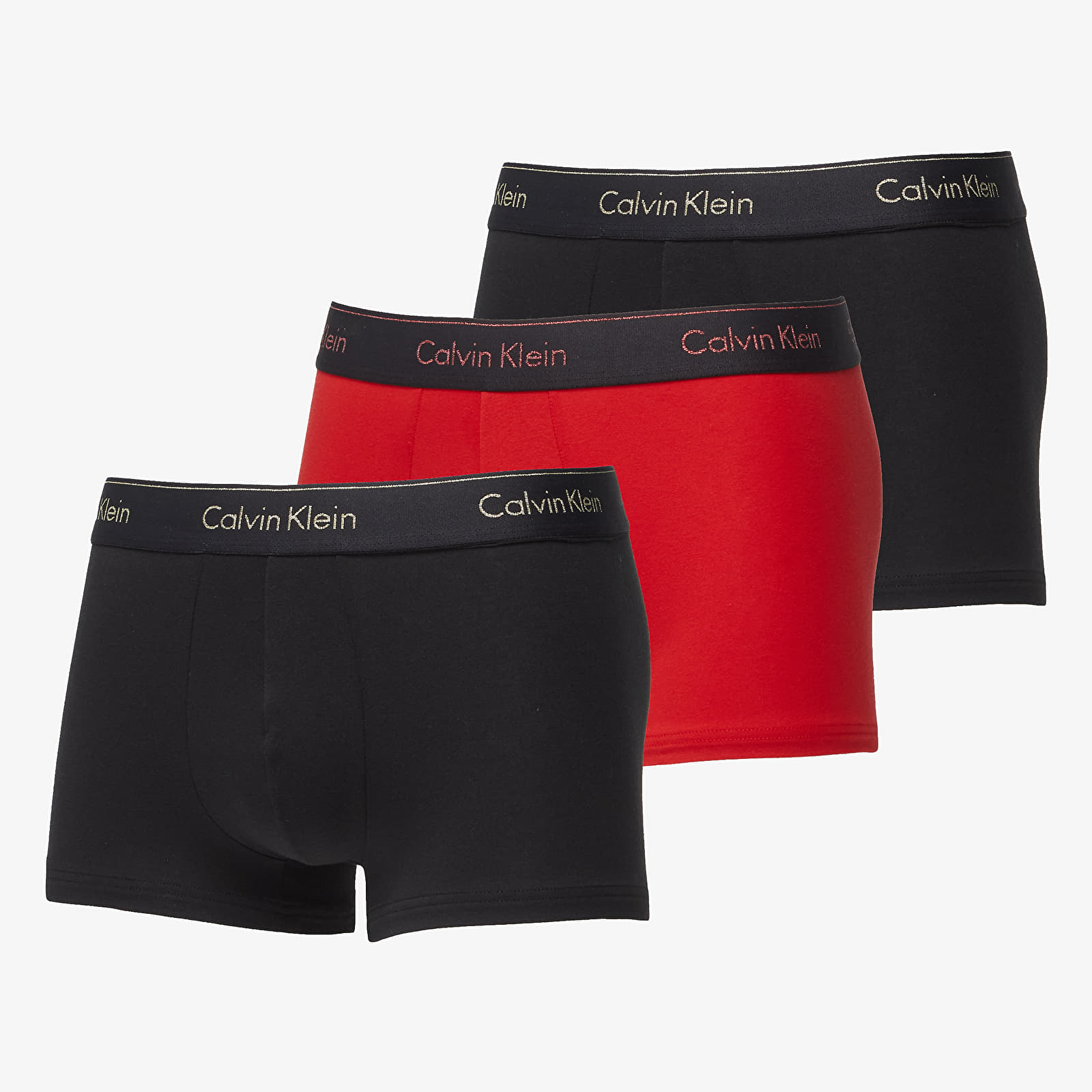 Levně Calvin Klein Modern Cotton Holiday Fashion Trunk 3-Pack Multicolor