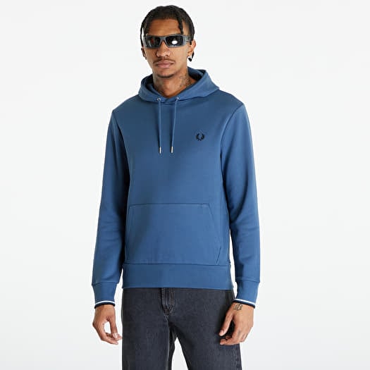 Fred perry top blue sweatshirt