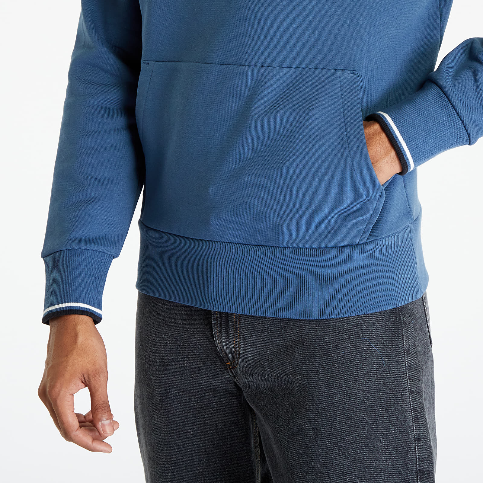 Sudaderas FRED PERRY Tipped Hooded Sweatshirt Midnight Blue