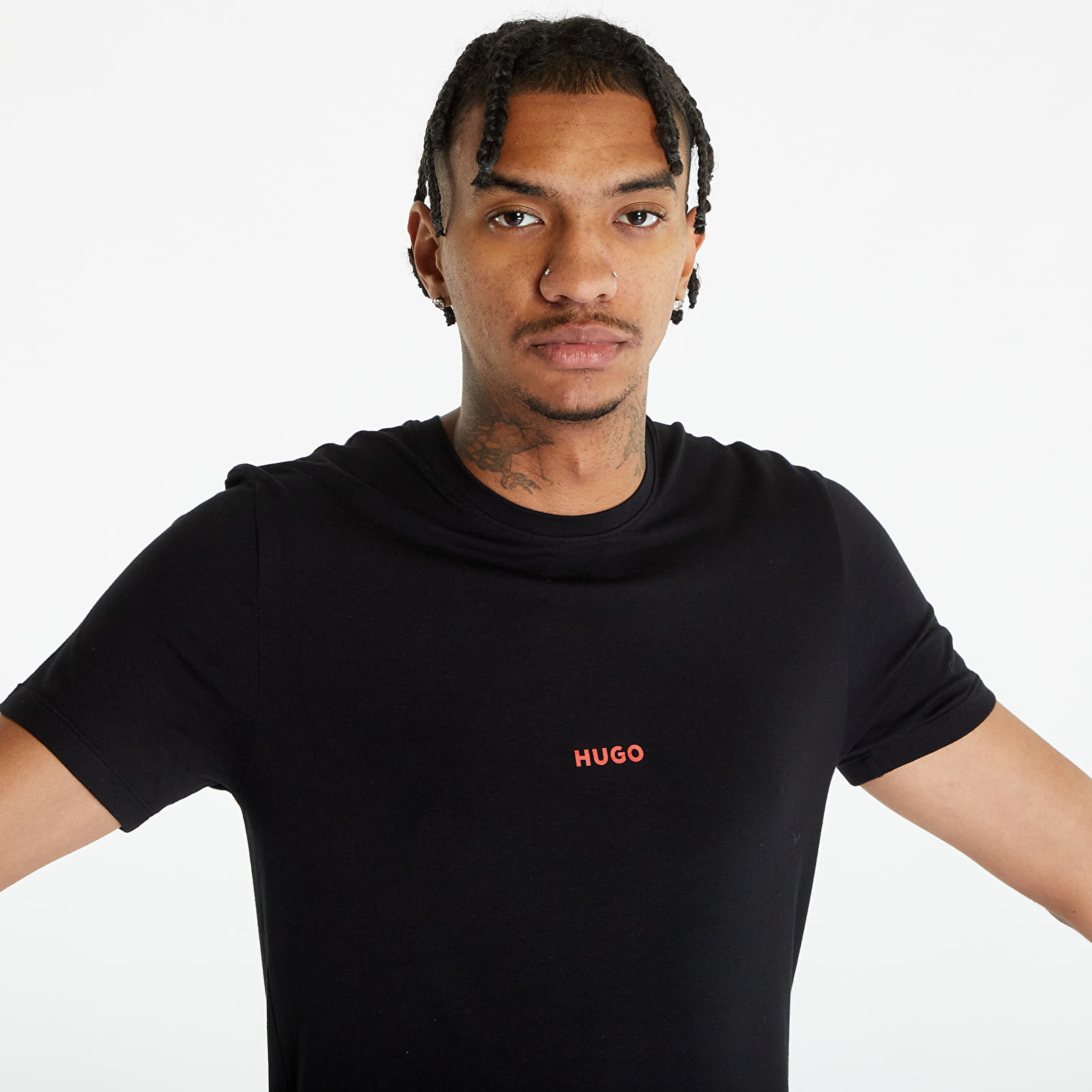 T shirts Hugo Boss T Shirt Boxer Brief Black Footshop
