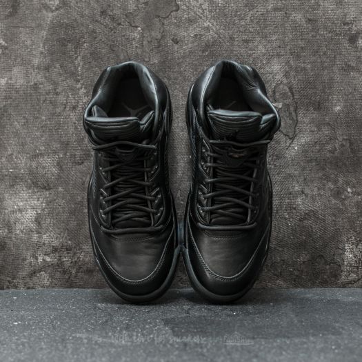 シューズ(男性用) Air Jordan 5 Retro Premium Black 27.5 Air Jordan 5 Retro Premium Black/ Black | Footshop