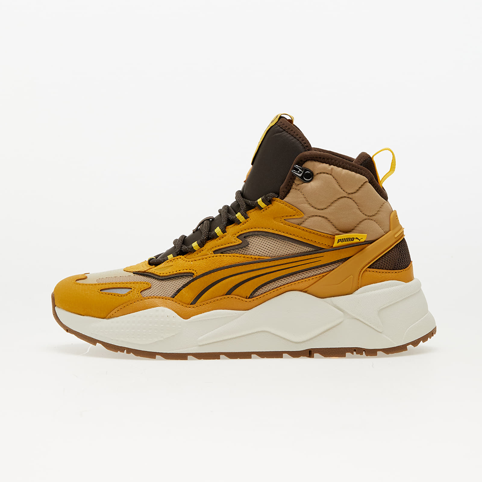 Men s shoes Puma RS X Hi Sand Dune Amber Footshop
