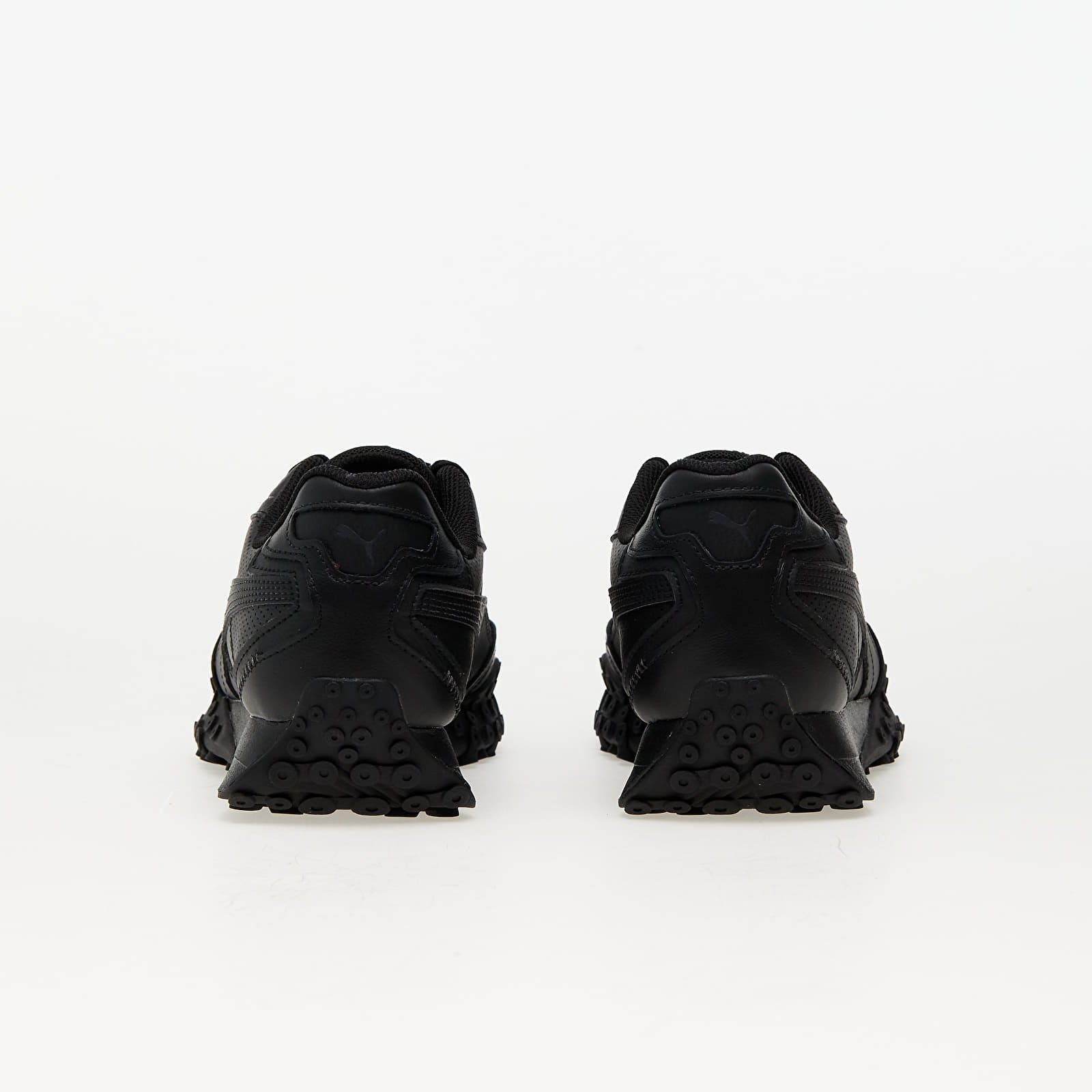 Încălțăminte și sneakerși pentru bărbați Puma Blktop Rider Leather Black