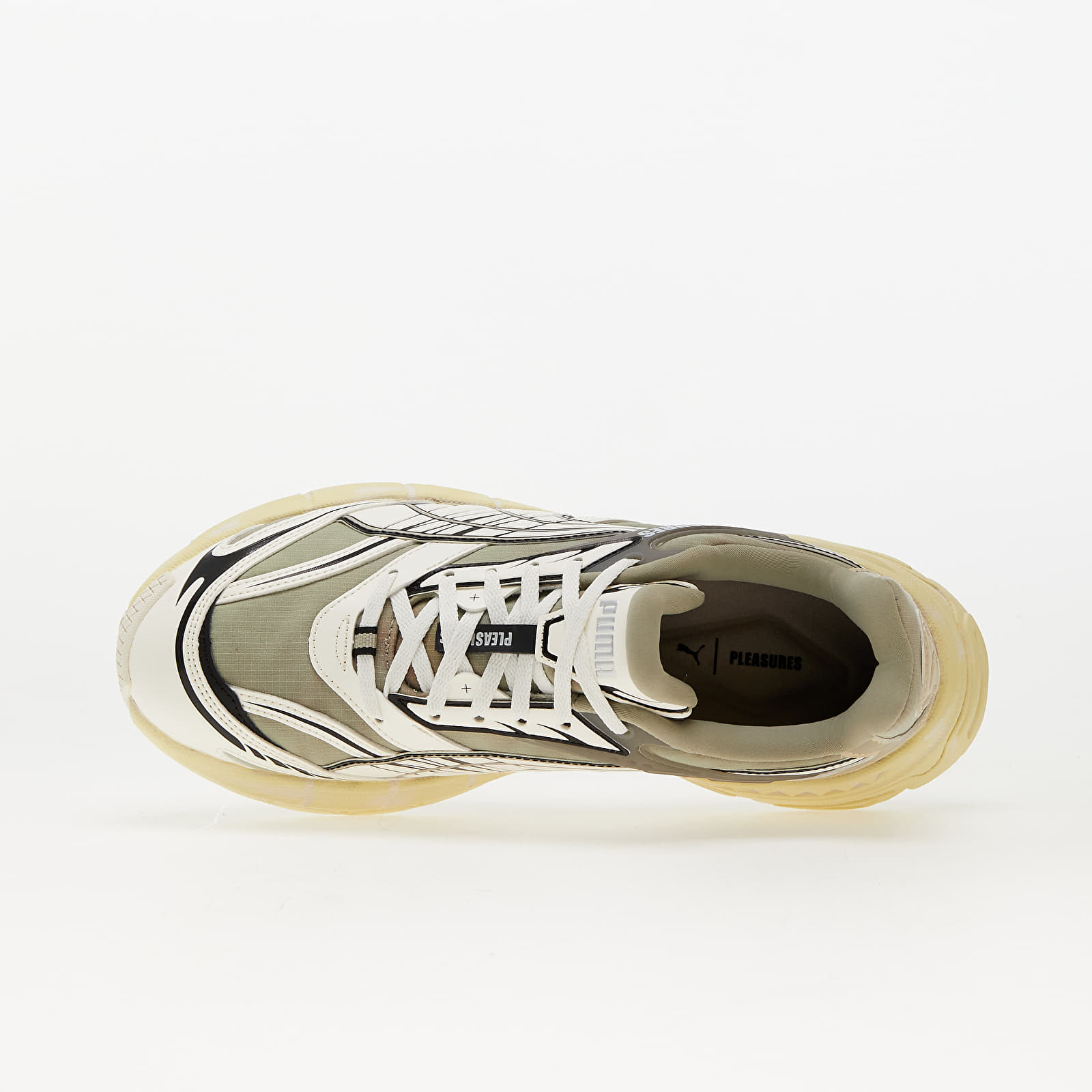 Herren Sneaker und Schuhe Puma x PLEASURES Velophasis Overdyed Beige