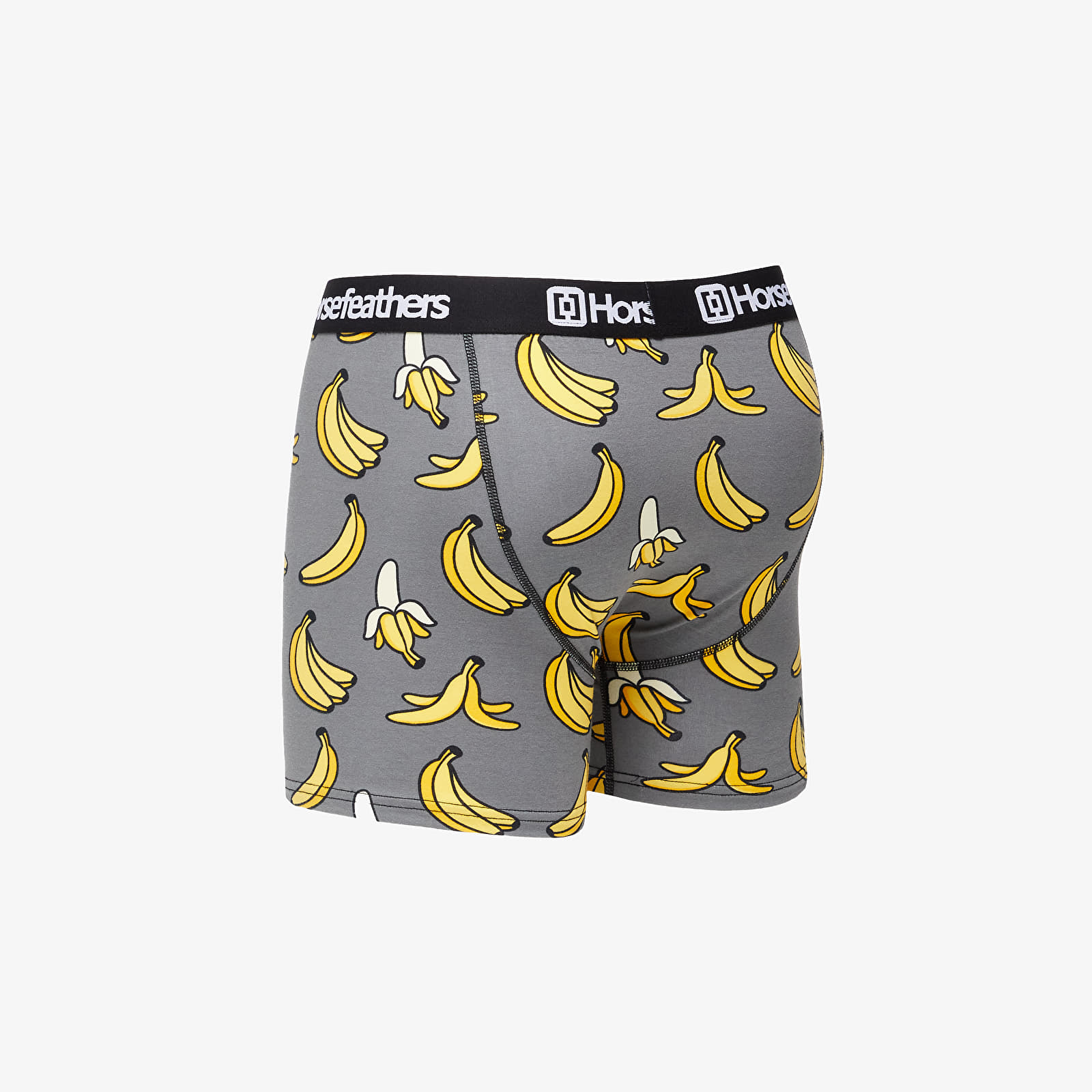 Boxerky Horsefeathers Sidney Boxer Shorts Grey/ Bananas Print