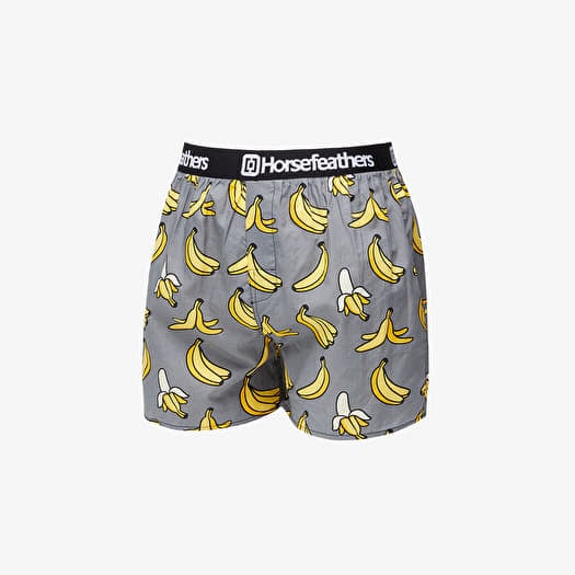 Trenky Horsefeathers Frazier Boxer Shorts Grey/ Bananas Print
