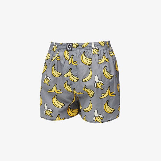 Trenky Horsefeathers Manny Boxer Shorts Grey/ Bananas Print