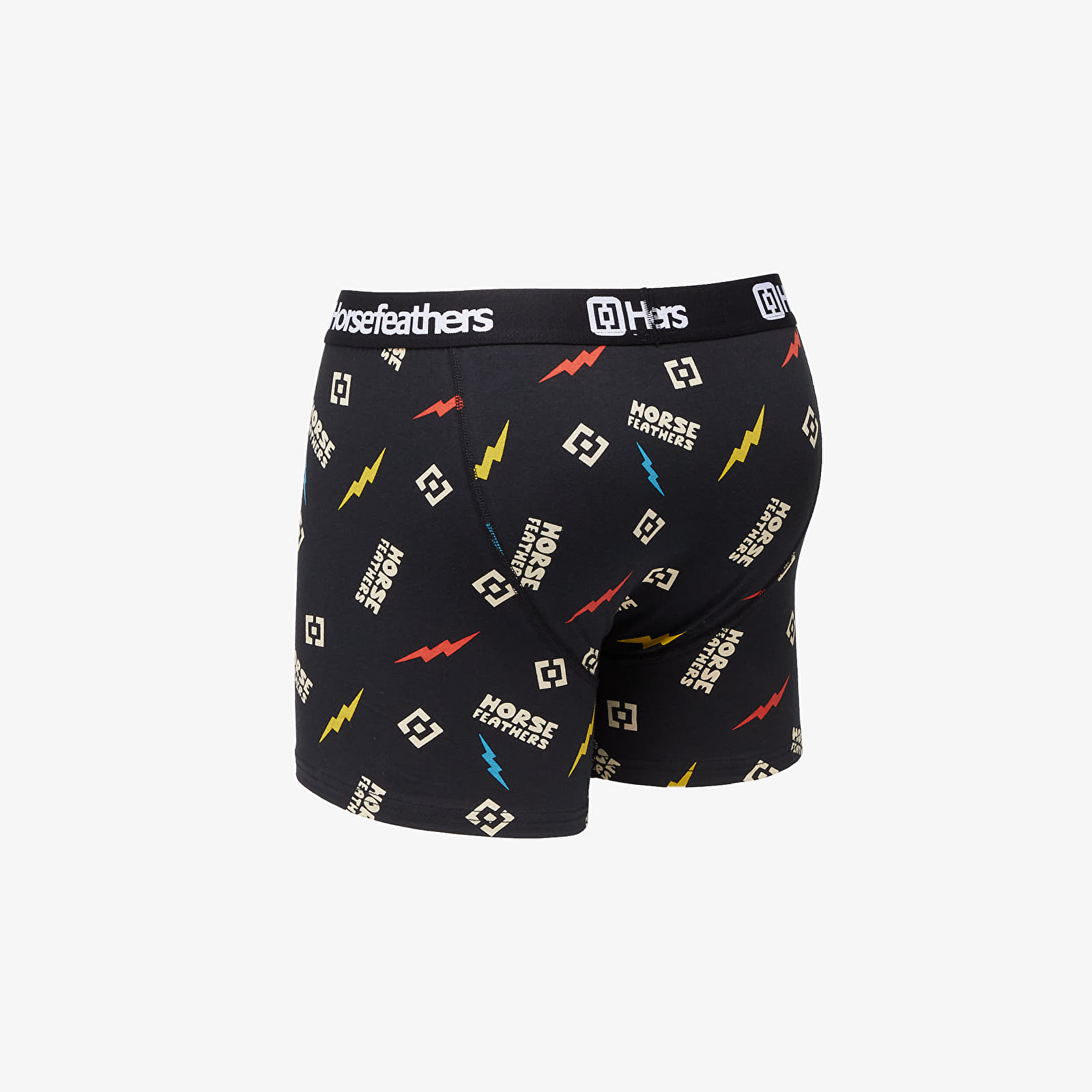 Horsefeathers Sidney Boxer Shorts Black/ Ignite - 1 | YEO