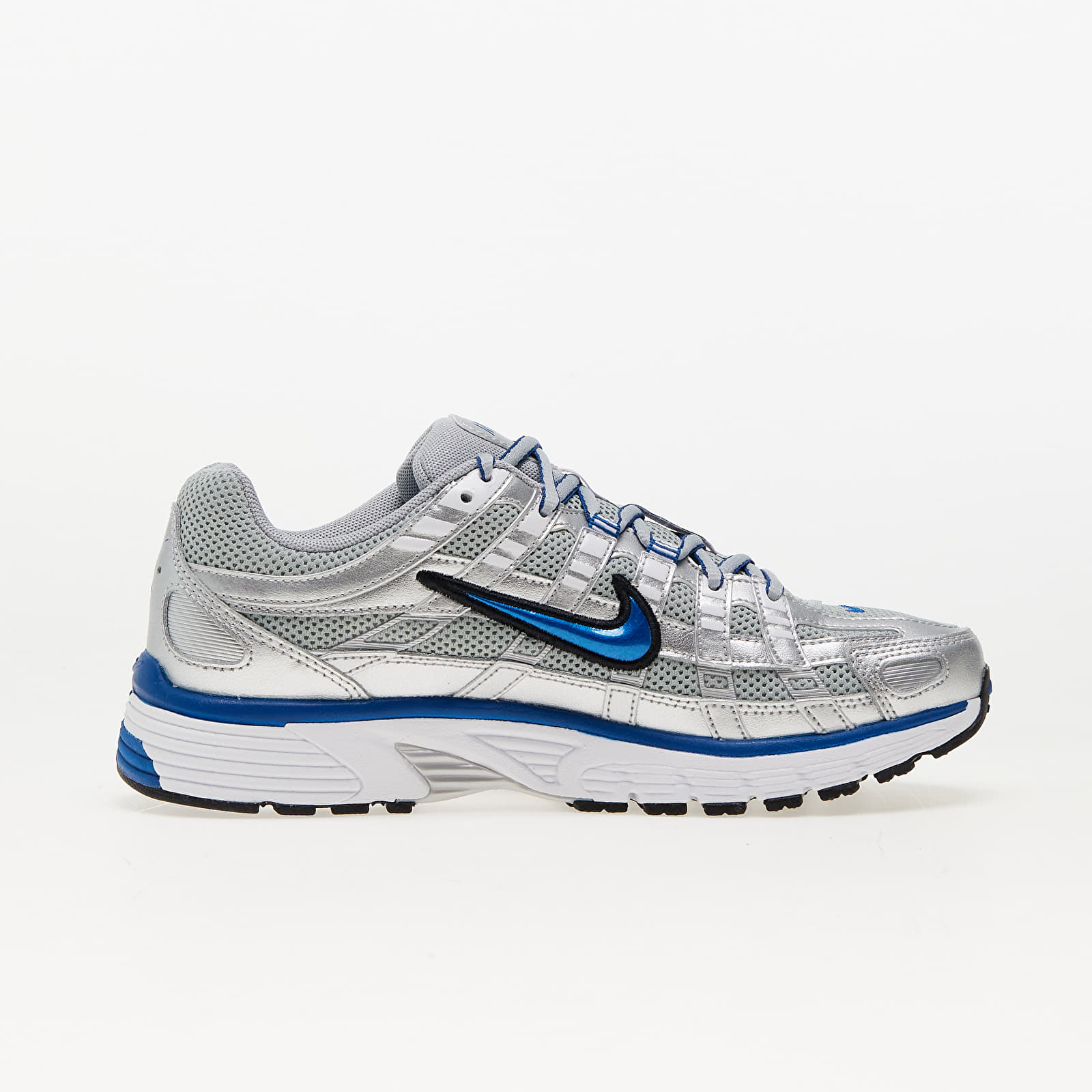 Damesschoenen Nike W P-6000 Metallic Silver/ Team Royal-White-Black