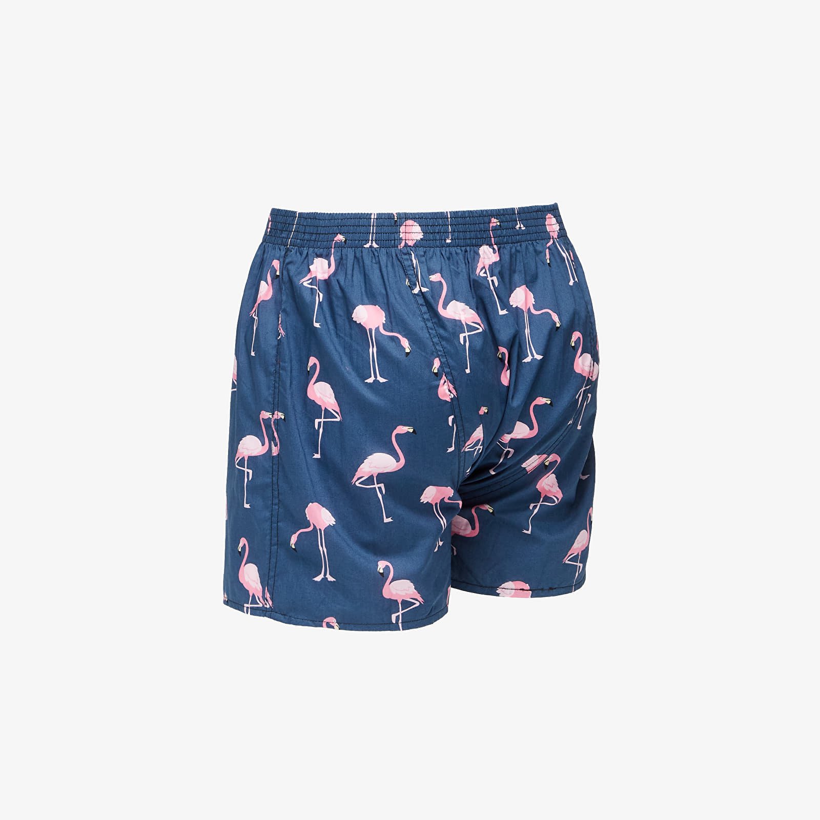 Horsefeathers Manny Boxer Shorts Blue/ Flamingos Print - 1 | YEO