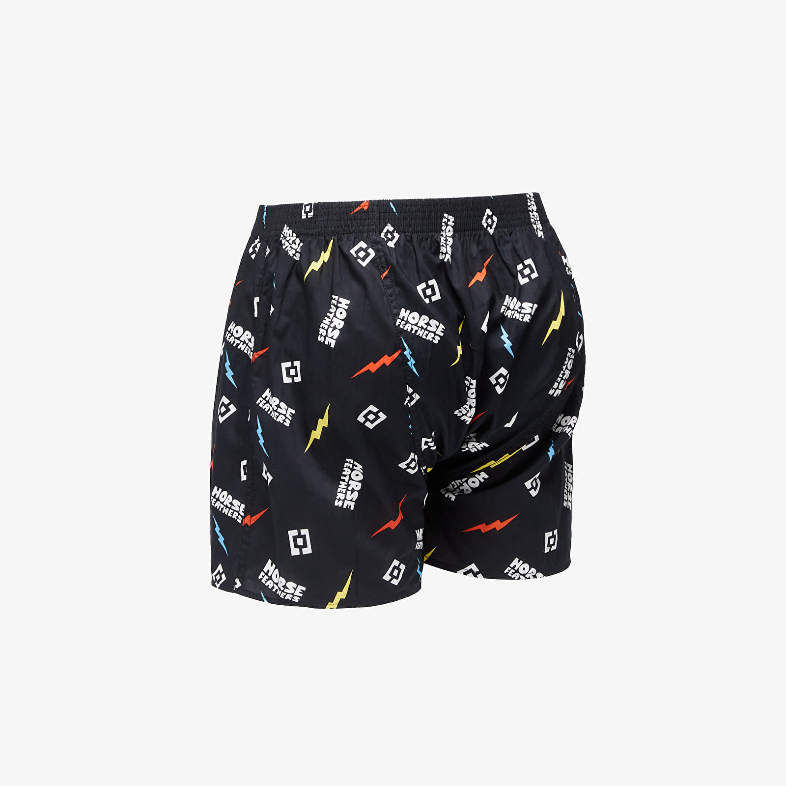 Trunks Horsefeathers Manny Boxer Shorts Black/ Ignite Print