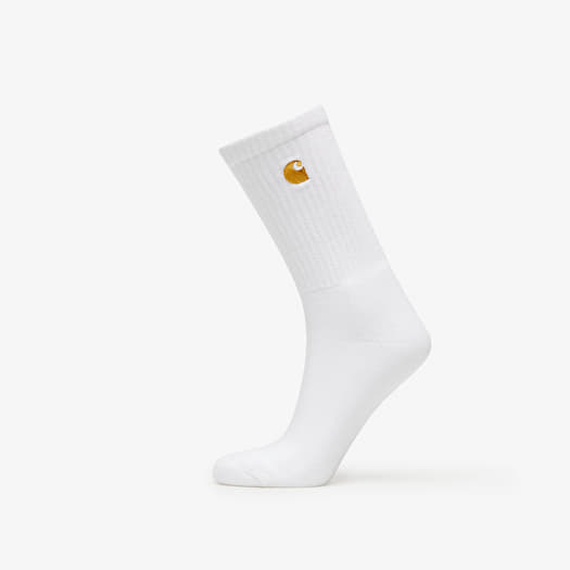 Carhartt WIP Chase Socks White/ Gold