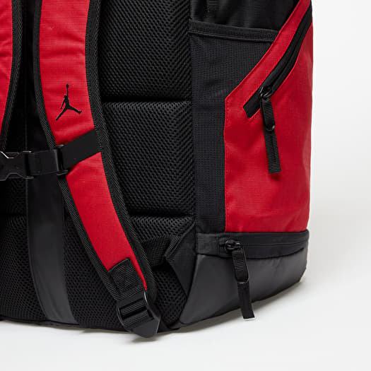 Jordan backpack black and sale red