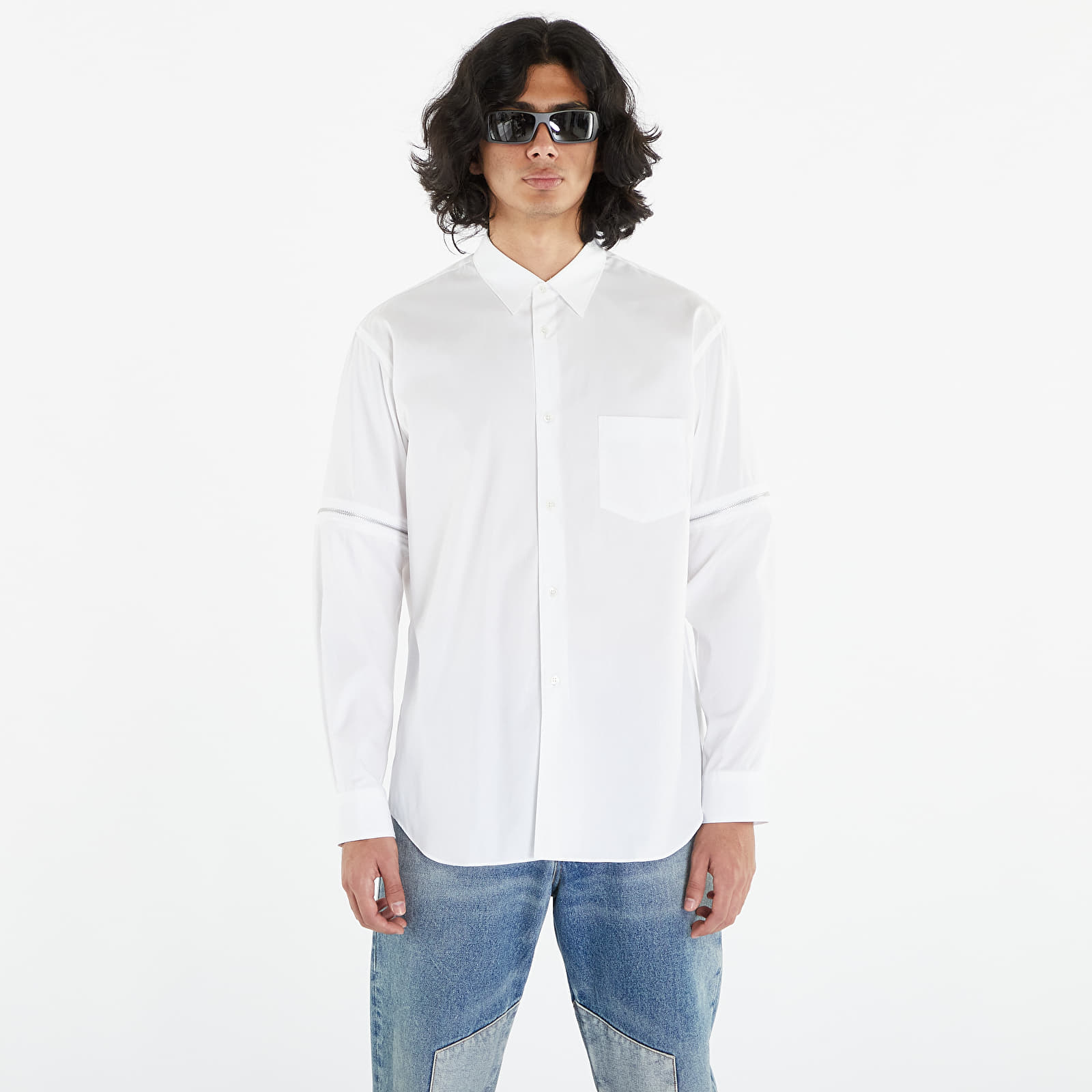 Levně Comme des Garçons SHIRT Woven Shirt White