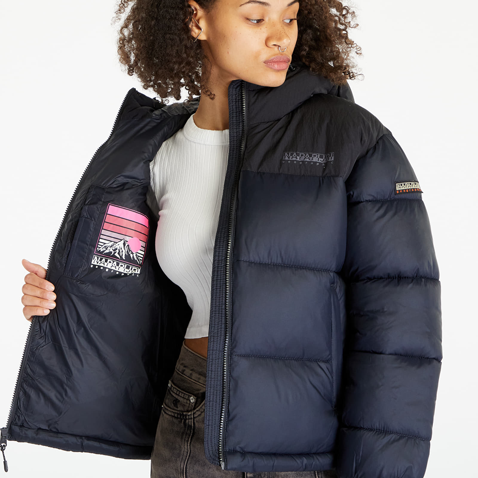 Kabátok Napapijri Hornelen Jacket Black