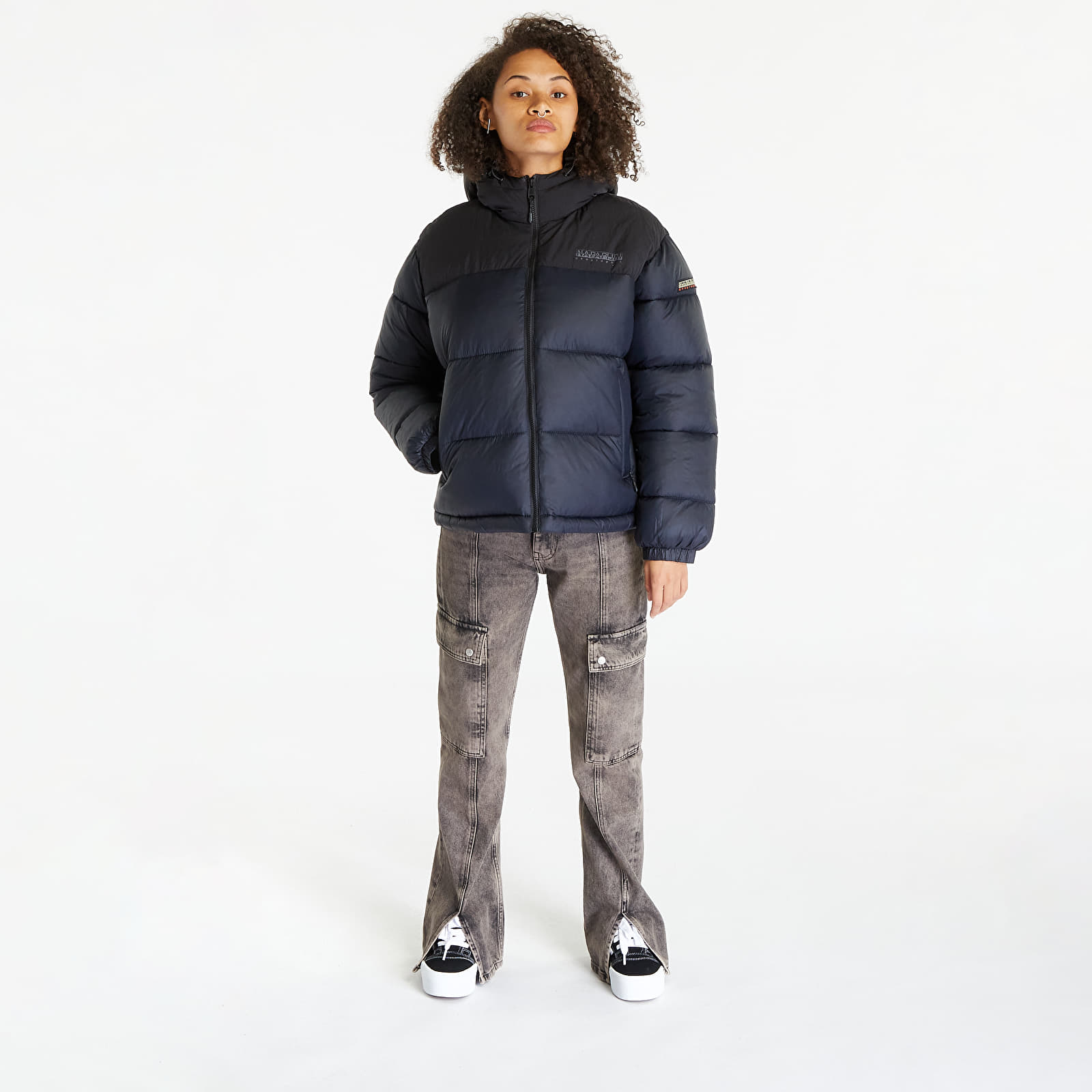 Kabátok Napapijri Hornelen Jacket Black