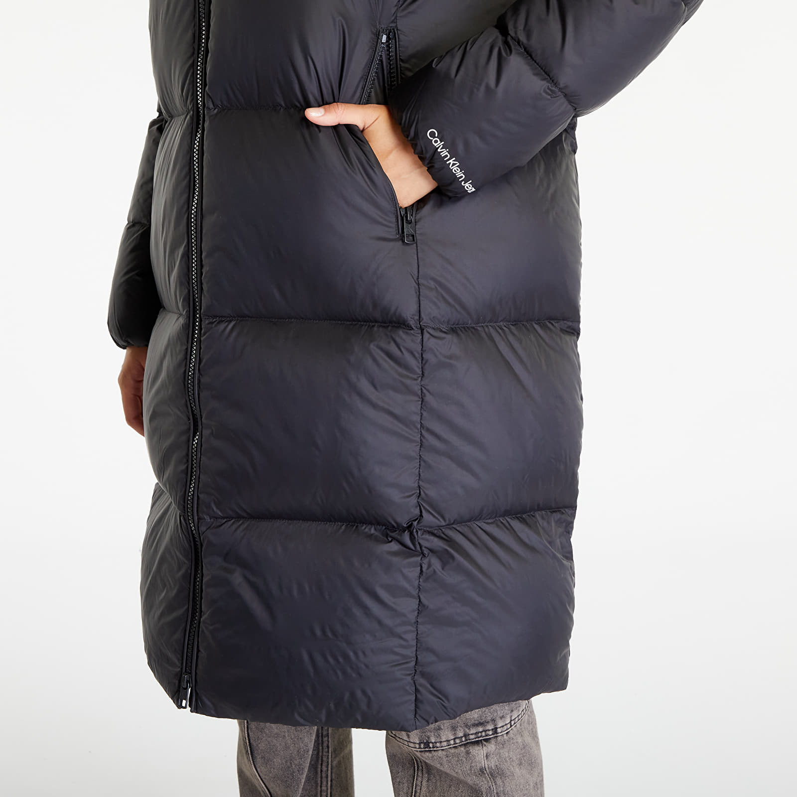 Calvin klein down puffer sales coat