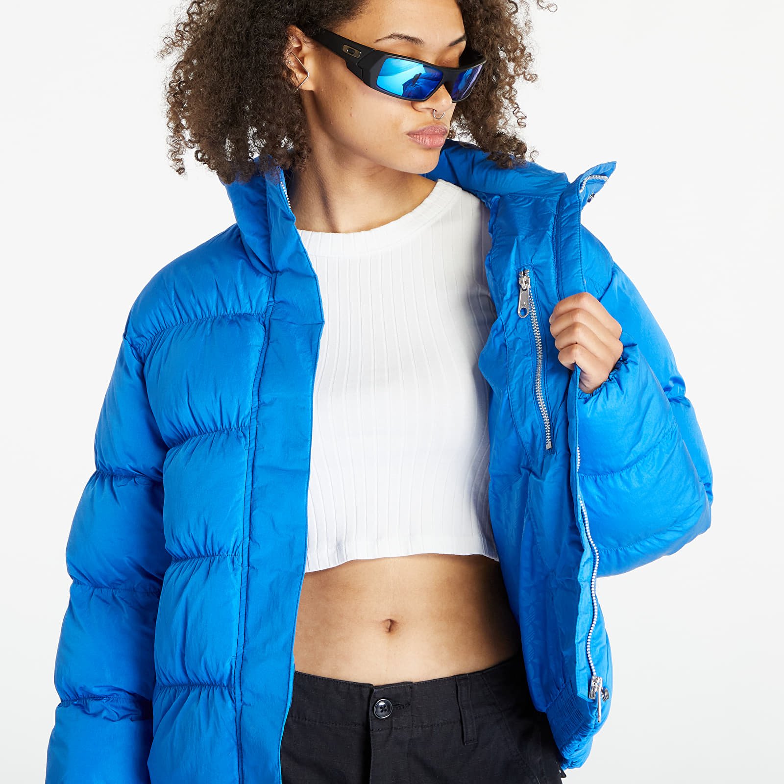 Womens adidas puffer coat deals