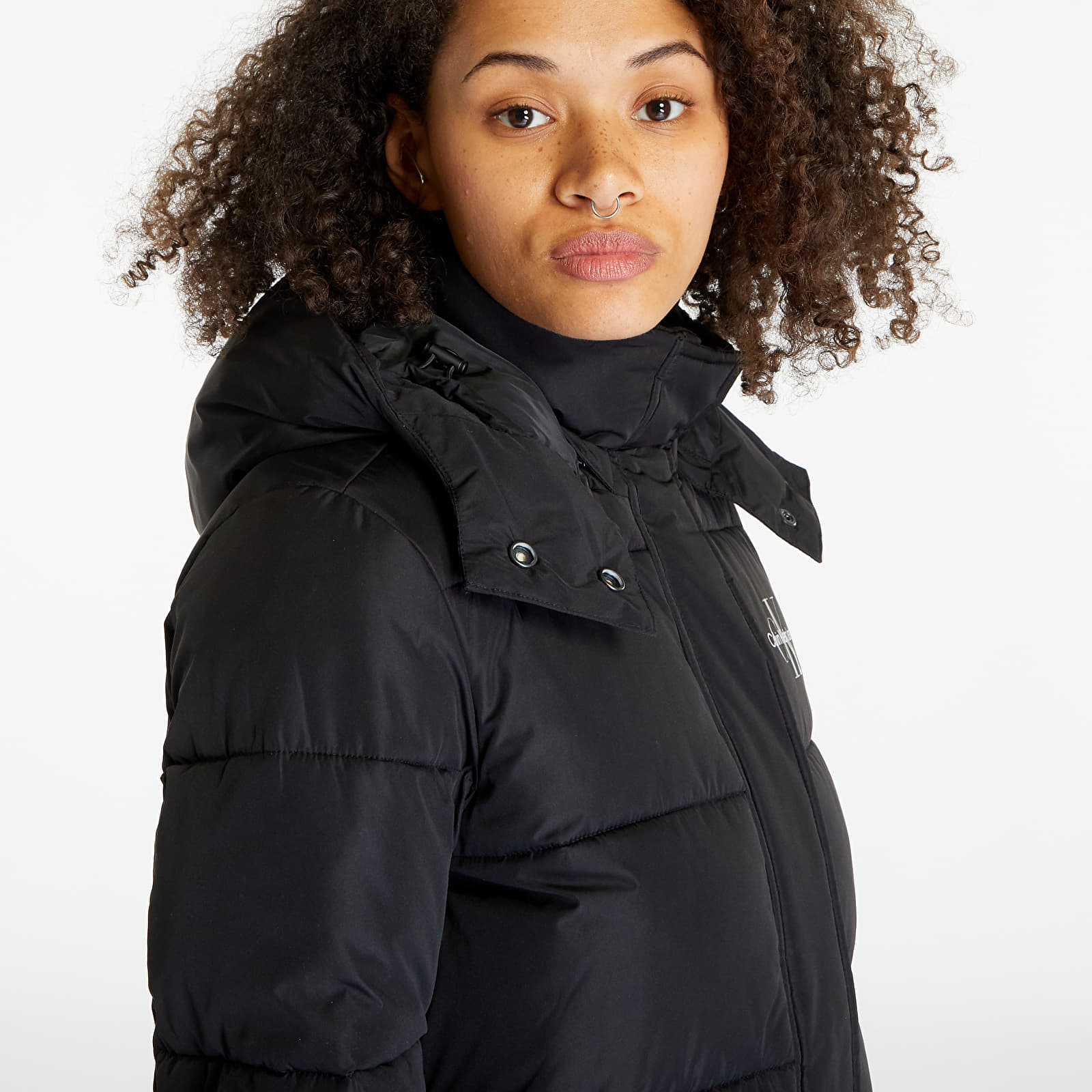 Calvin klein jeans online hooded down jacket