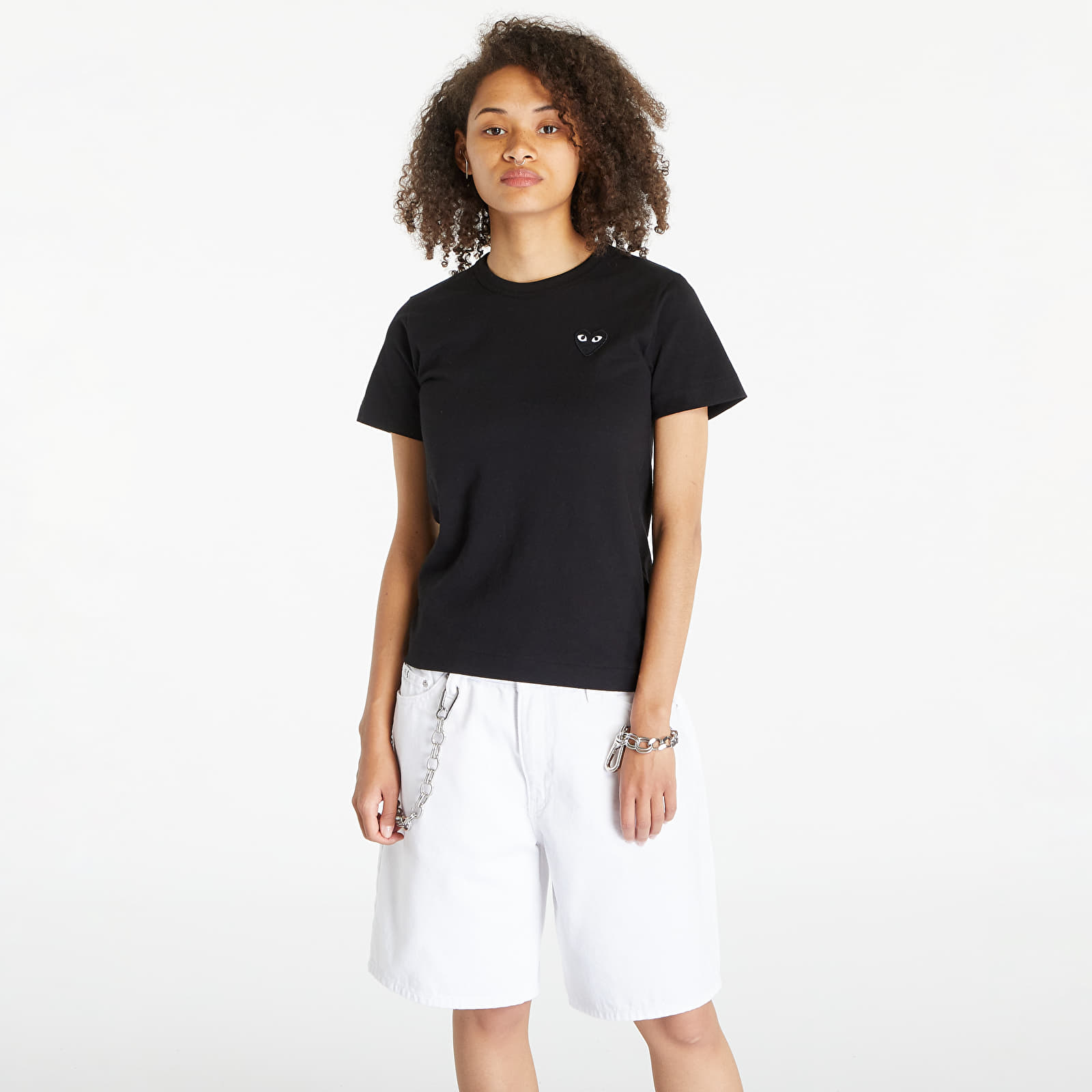 Tricouri  Comme des Garçons PLAY Tee Black