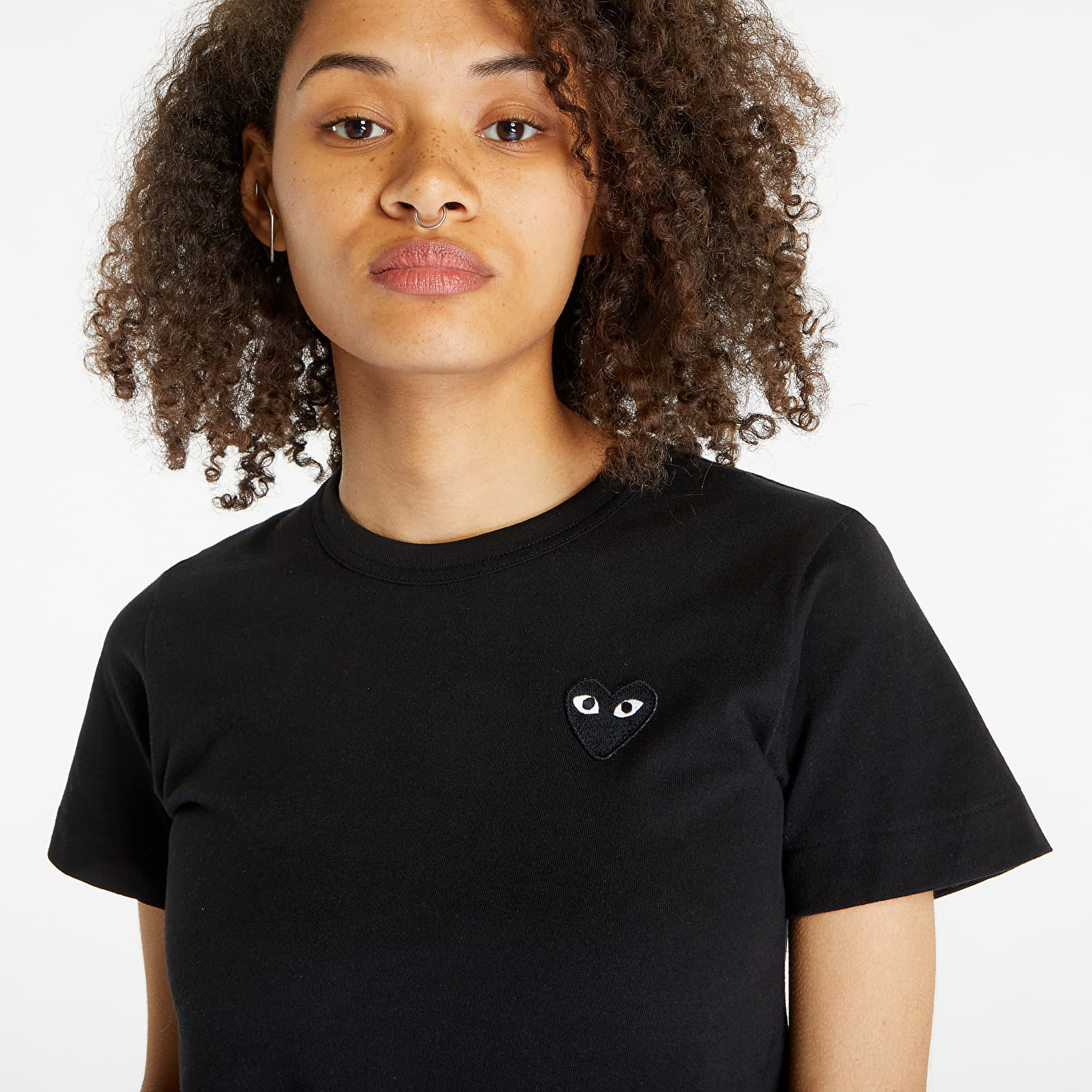 Tricouri  Comme des Garçons PLAY Tee Black