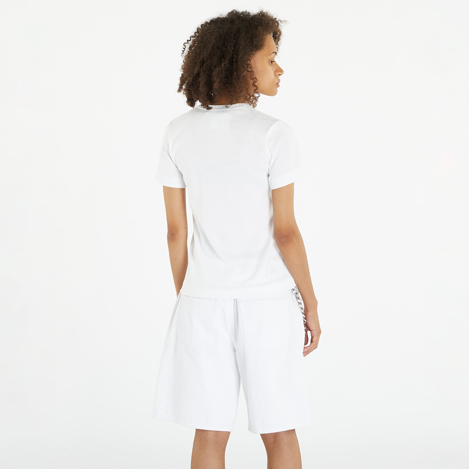 Koszulki Comme des Garçons PLAY Heart Logo Tee White