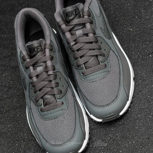 Women s shoes Nike Air Max 90 Mesh GS Dark Grey Dark Grey Black Footshop