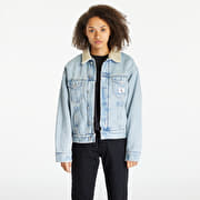 Calvin klein discount sherpa denim jacket