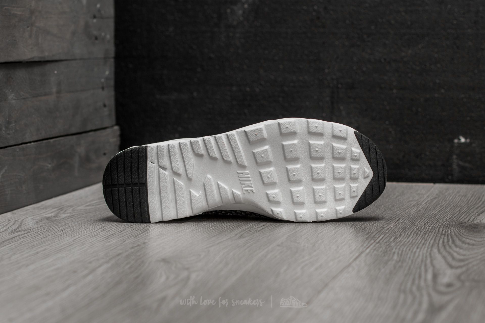 Women's shoes Nike Wmns Air Max Thea Premium Black/ Black-Sail-Dark Grey