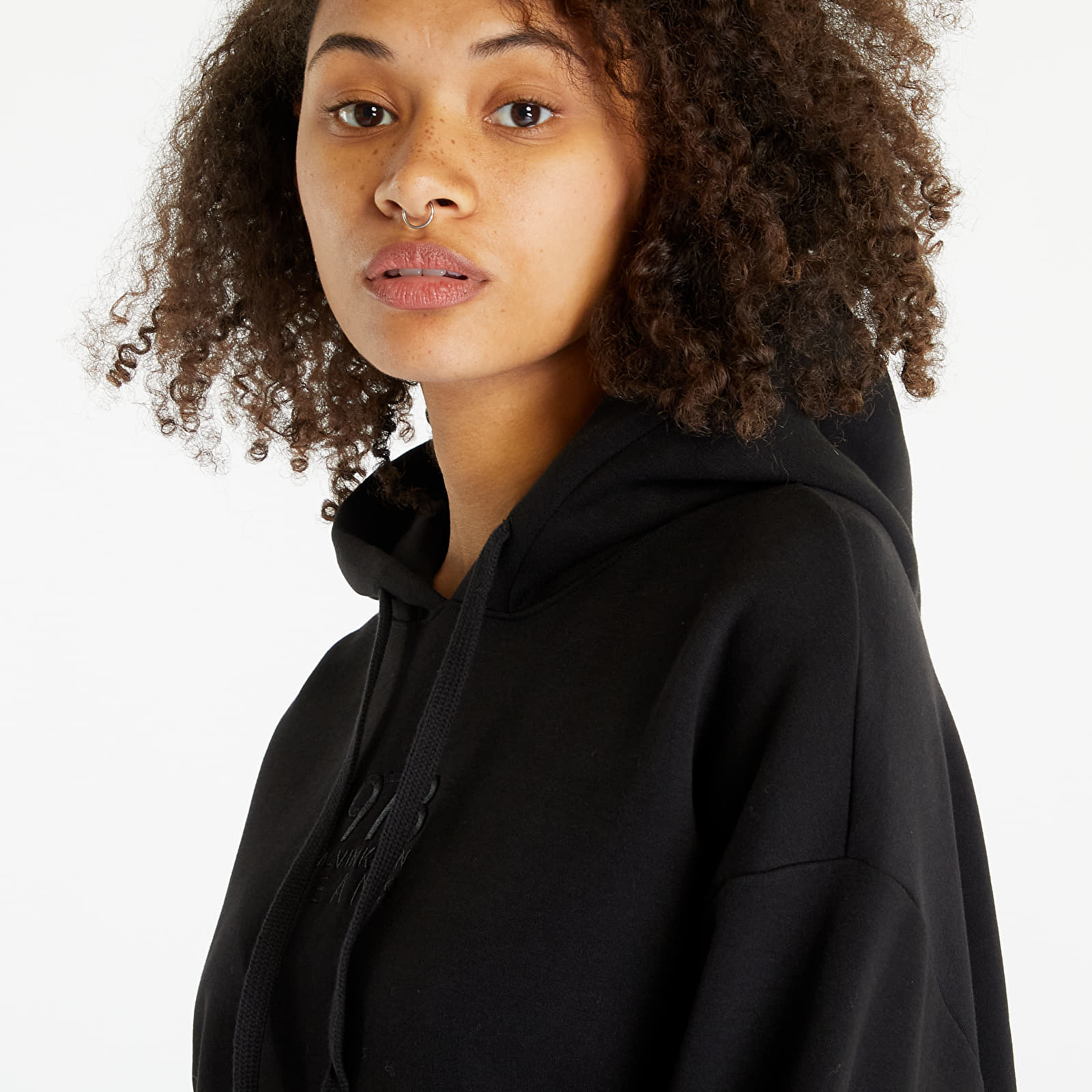 Hoodies and sweatshirts  Calvin Klein Jeans 1978 Varsity Interlo Black