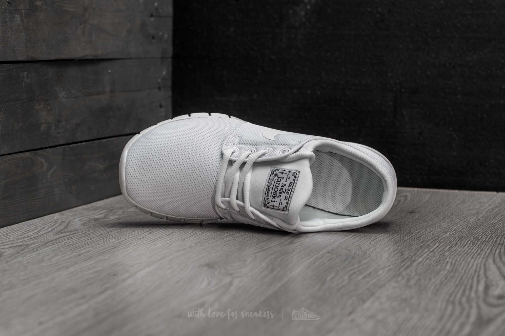 Дамски кецове и обувки Nike Stefan Janoski Max (GS) White/ White-White