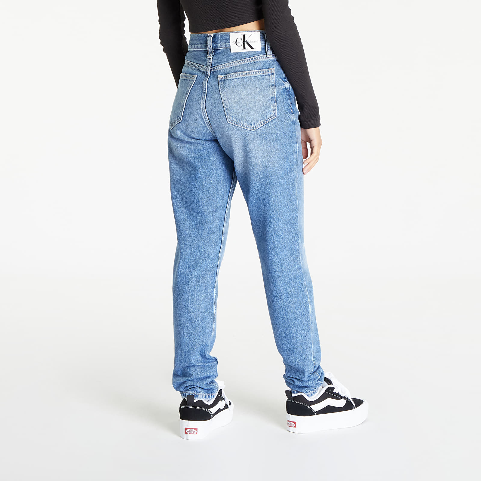 Džínsy Calvin Klein Jeans Mom Jean Denim Medium