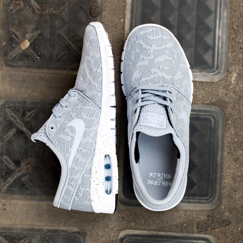 Pánské tenisky a boty Nike Stefan Janoski Max Wolf Grey/White