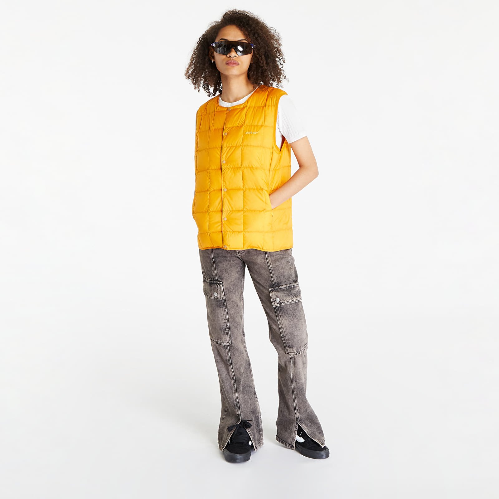 Gold outlet down vest