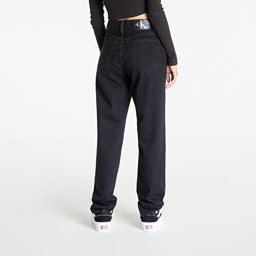Calvin klein slim deals straight black jeans