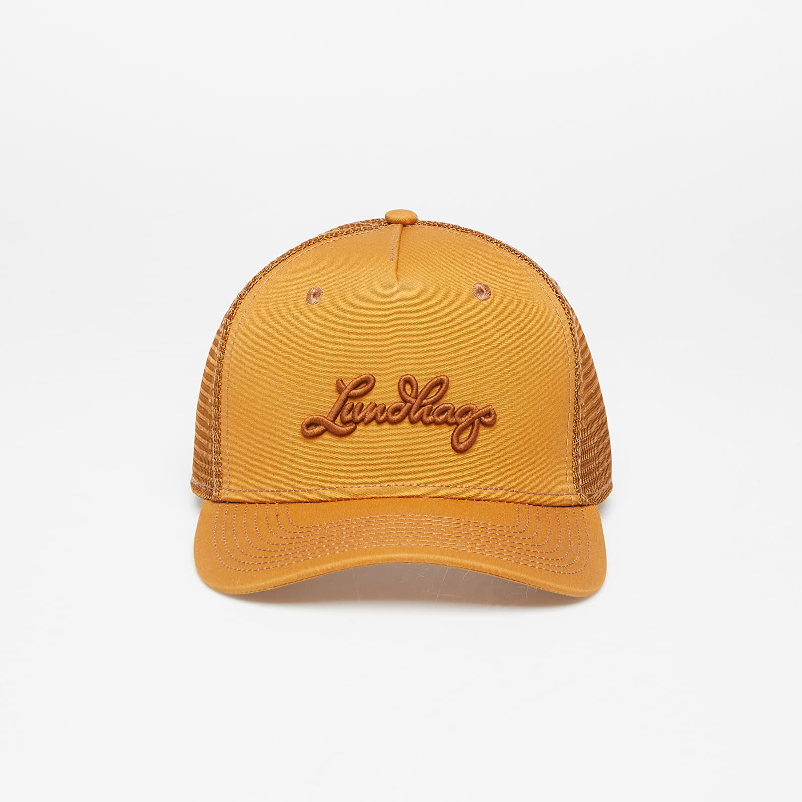 Kšiltovky Lundhags Trucker Dark Gold